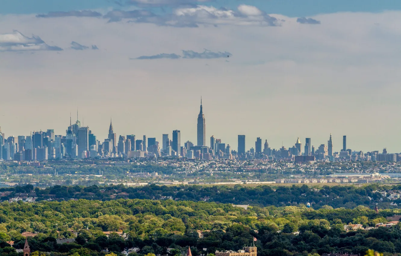 Photo wallpaper nature, new york, new york city, manhattan, nyc, new jersey