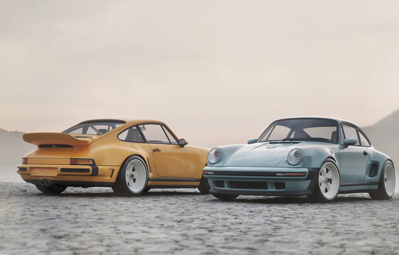 Photo wallpaper 911, Coupe, Carrera, singer, 2160P