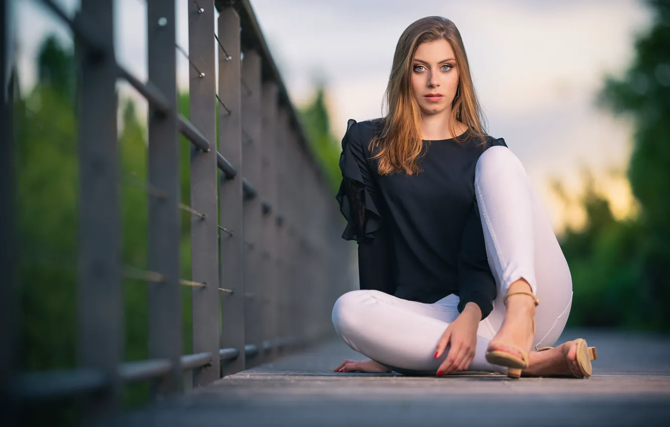 Photo wallpaper girl, model, Tiffanie