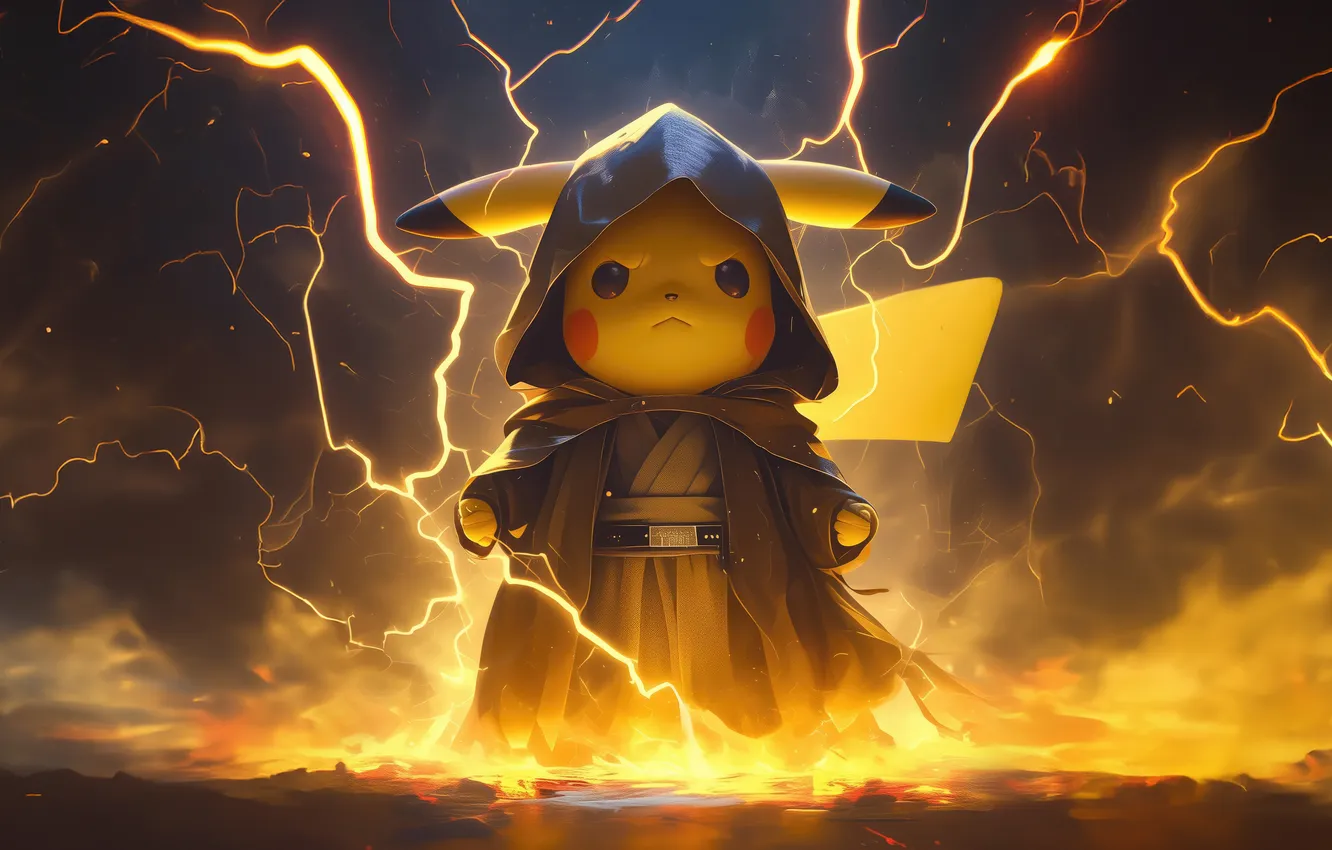 Photo wallpaper fantasy, pokemon, sithlord