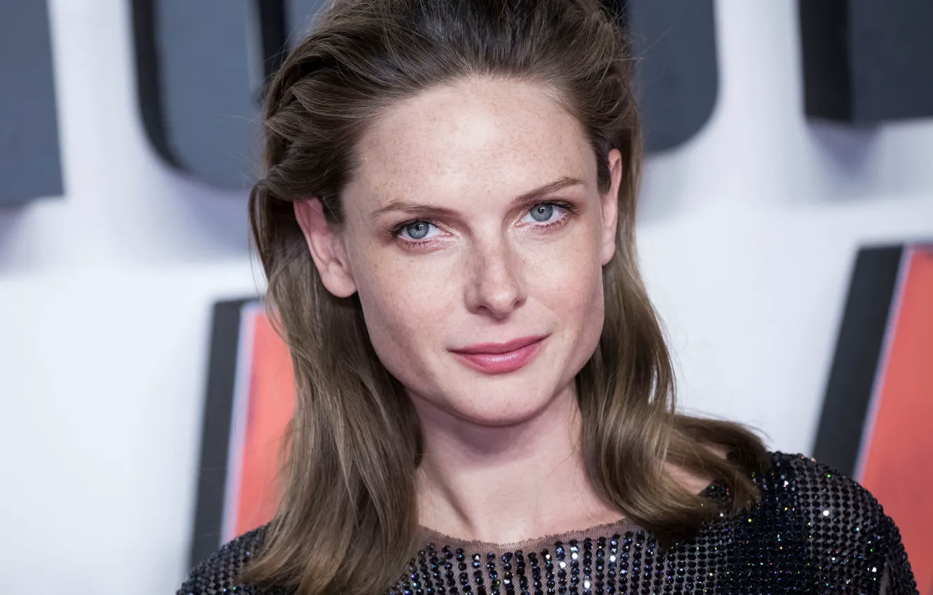 Photo wallpaper look, pose, portrait, makeup, actress, hair, Rebecca Ferguson, Rebecca Ferguson