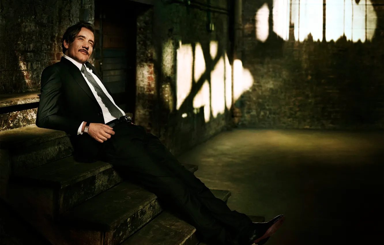 Photo wallpaper photoshoot, Clive Owen, Clive Owen, 2015, GQ Style, Brazilian edition