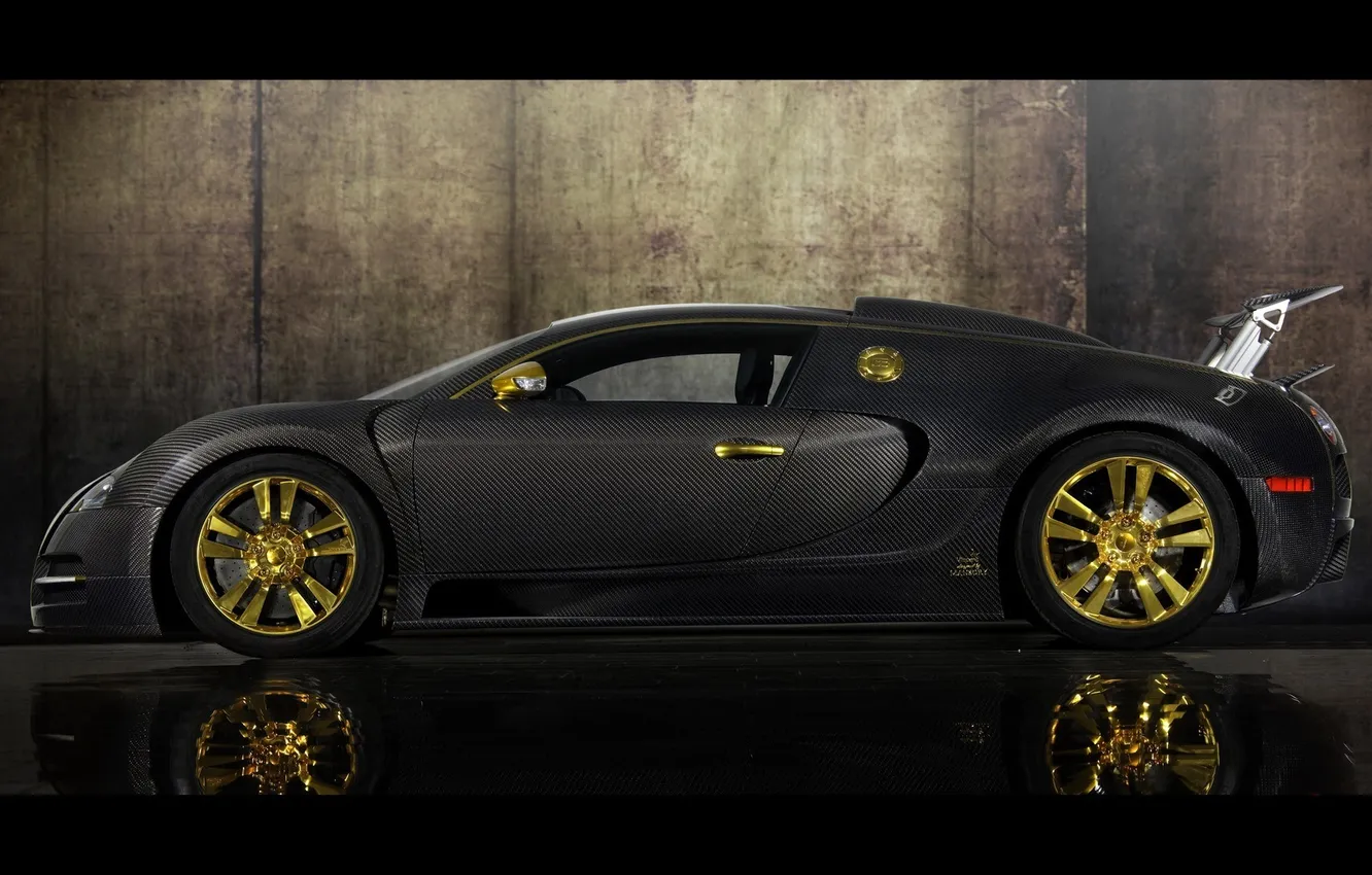 Photo wallpaper Bugatti Veyron, mansory, Vincero