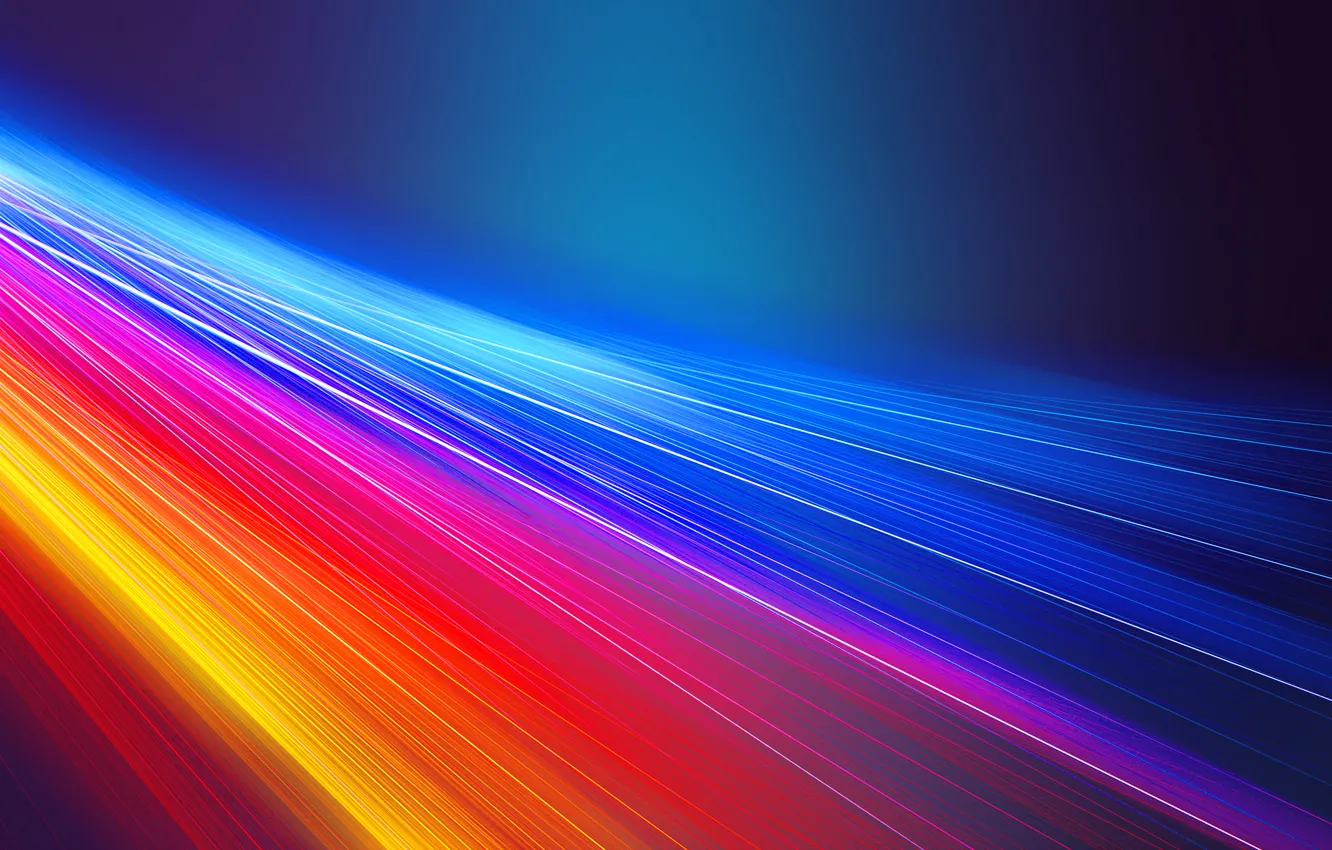 Photo wallpaper rays, light, line, Wallpaper, color