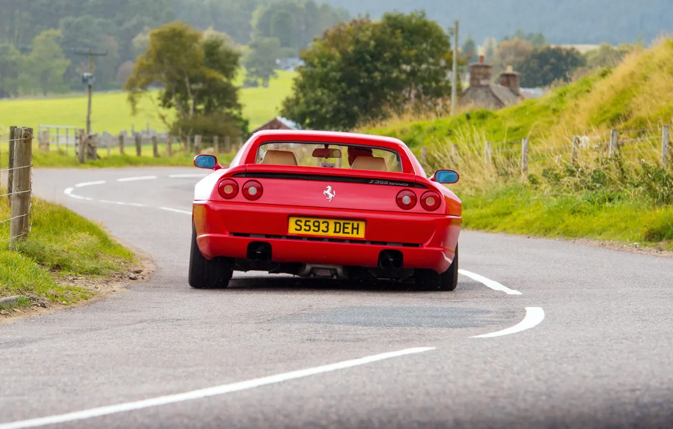 Photo wallpaper Ferrari, F355, Ferrari F355 Berlinetta