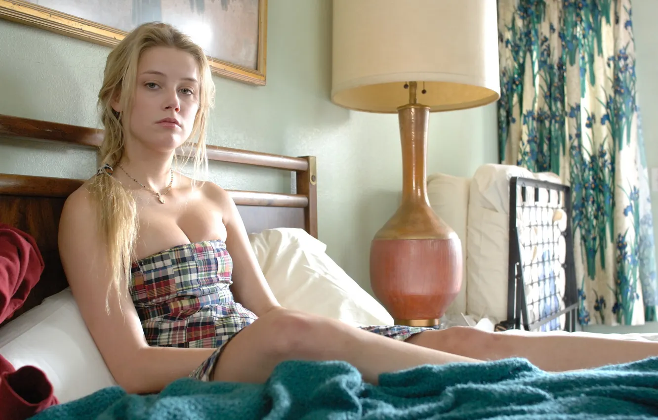 Photo wallpaper blonde, beauty, Amber Heard