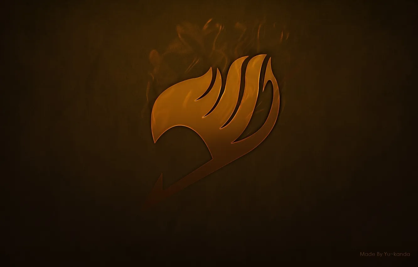 Photo wallpaper lights, sign, anime, emblem, fairy tail