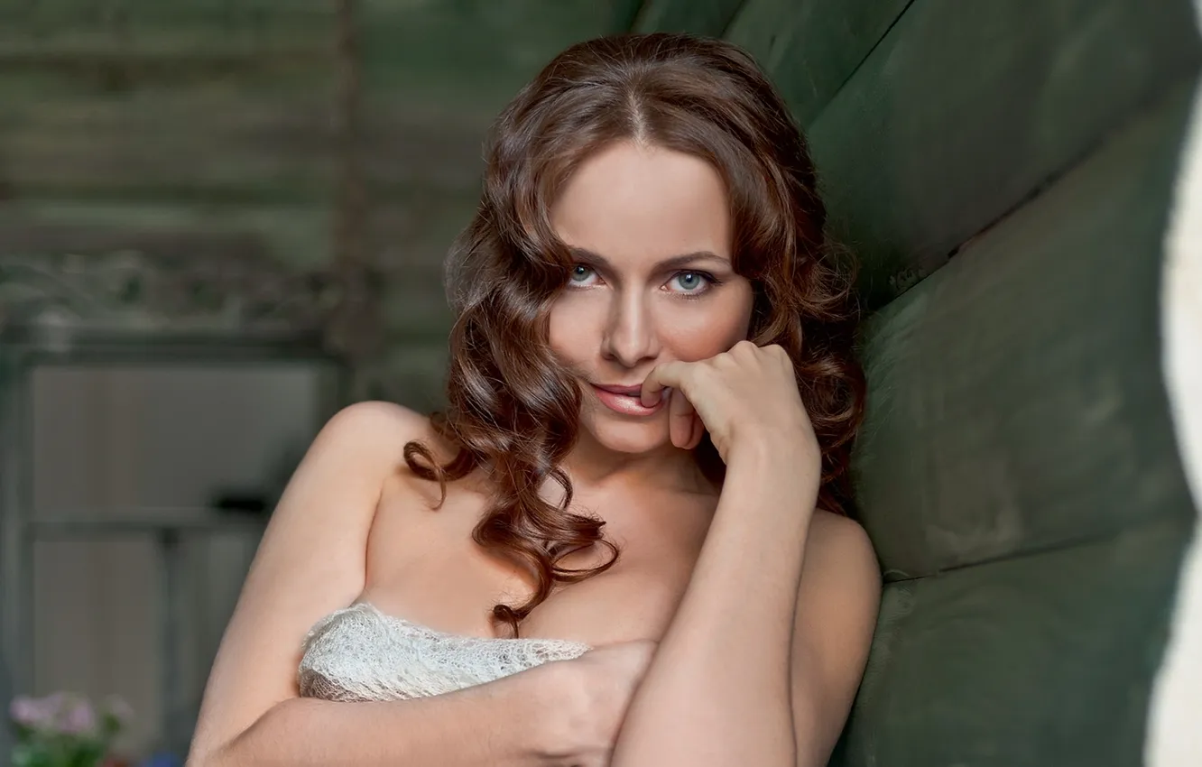 Photo wallpaper girl, beautiful, Ekaterina Guseva