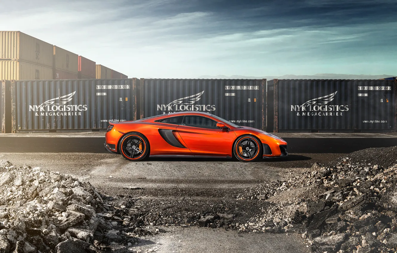 Photo wallpaper car, side, Vorsteiner, tuning, MP4-12c, McLaren MP4-VX