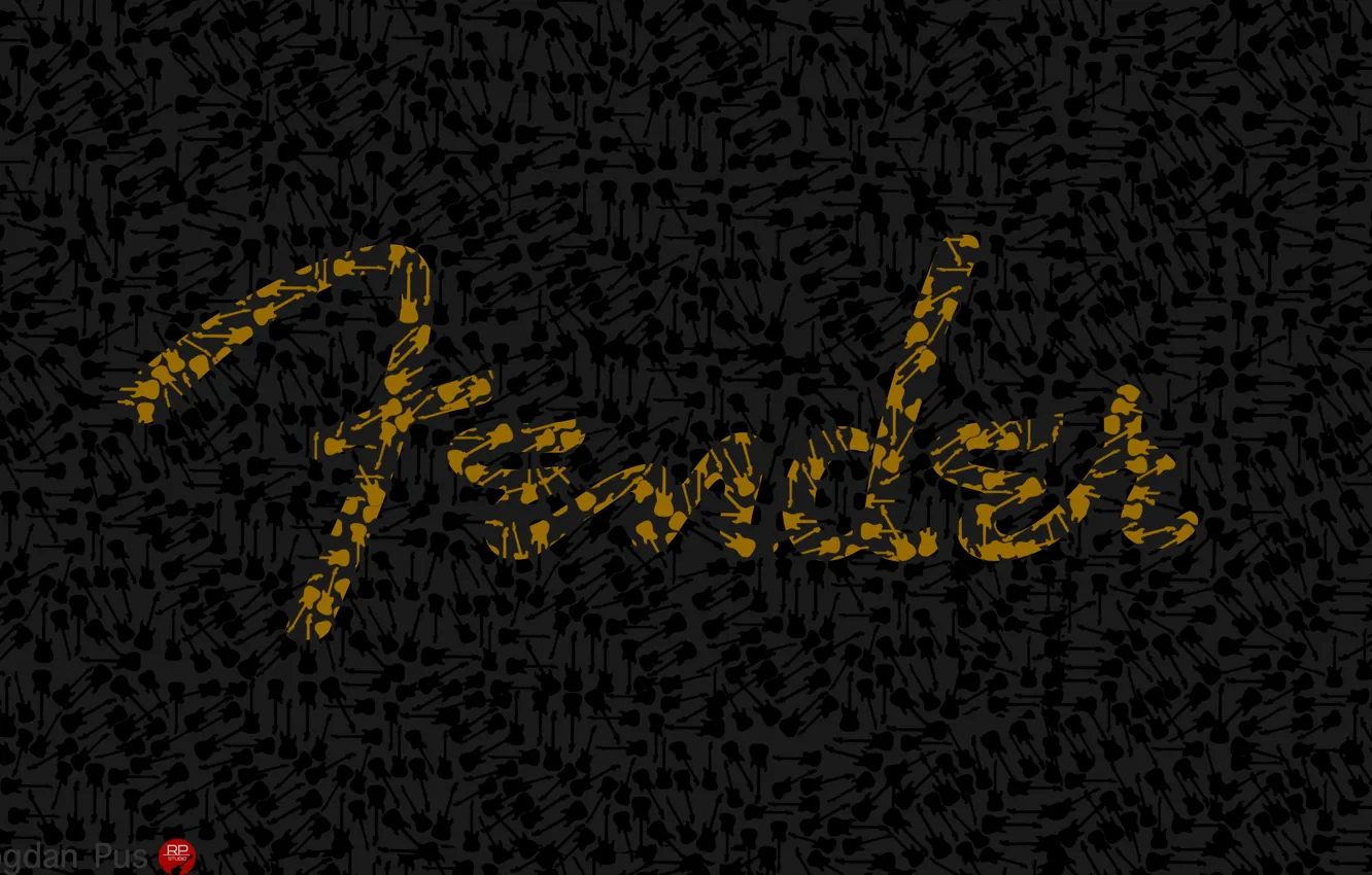 Photo wallpaper guitar, electric guitar, Fender