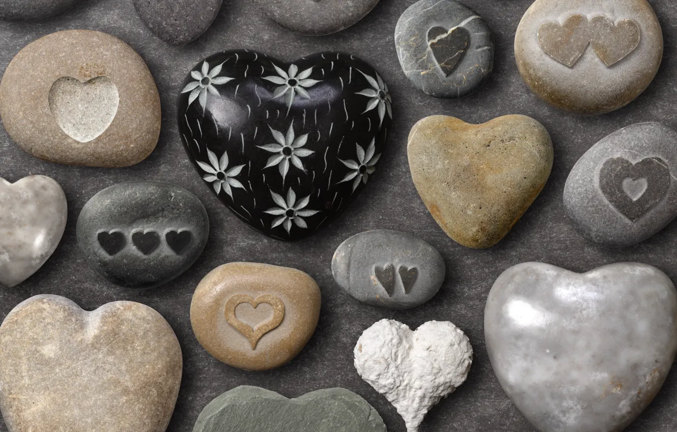 Photo wallpaper summer, love, background, figure, color, positive, hearts, form