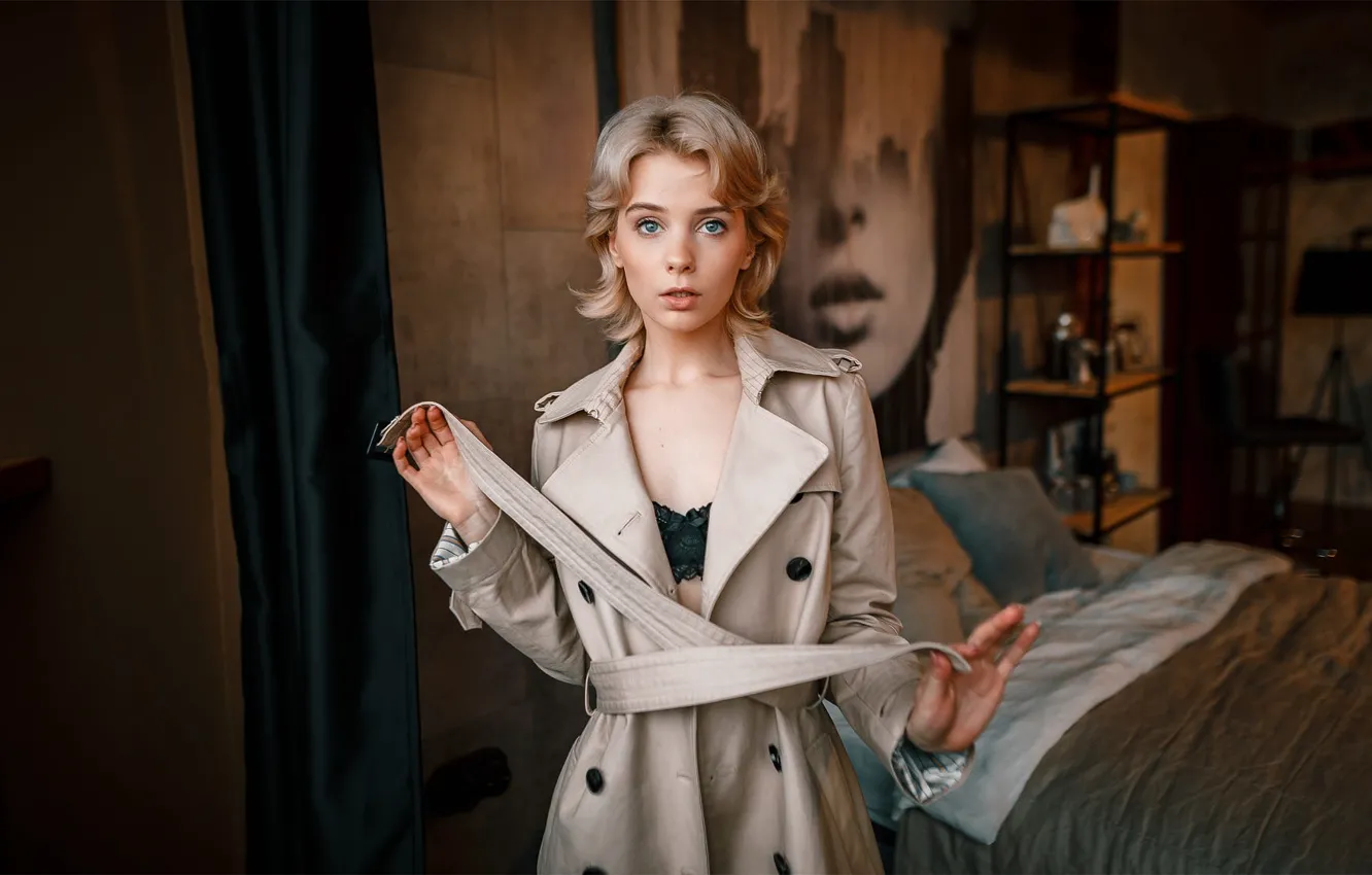 Photo wallpaper look, cloak, Andrew Vasiliev, Marta Gromova, Marta Gromova, Andrey Vasilyev