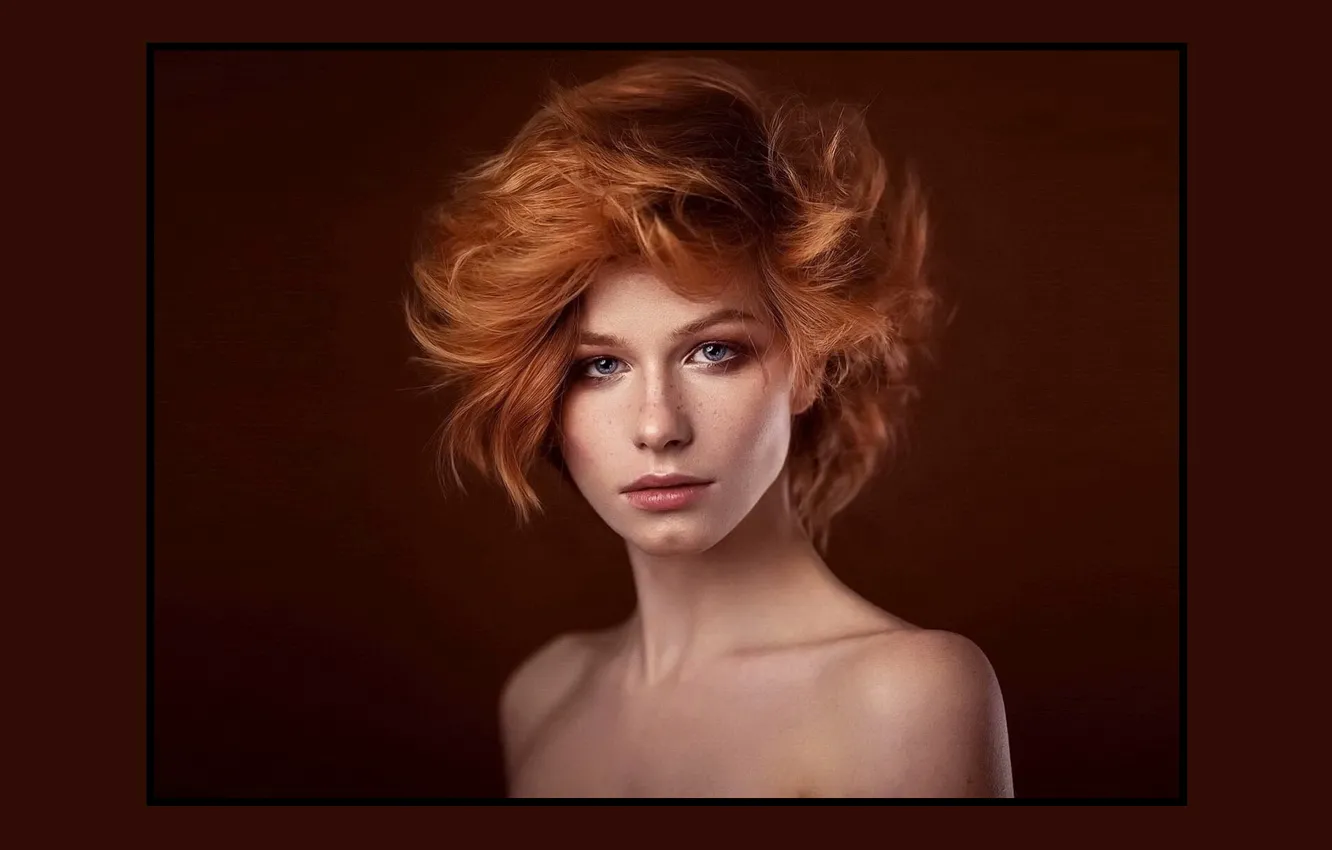 Photo wallpaper girl, model, portrait, Anastasia Zhilina