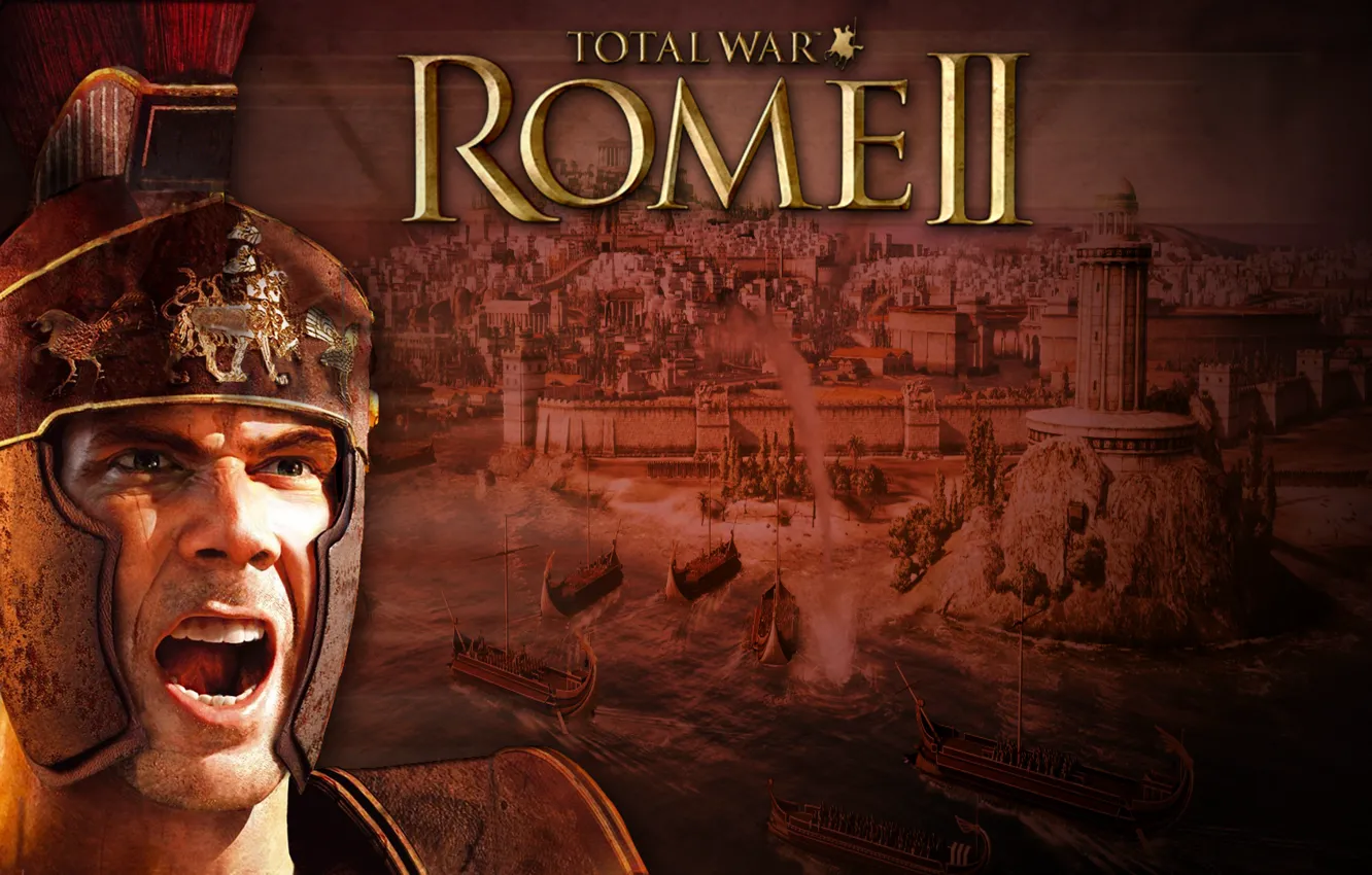 Photo wallpaper Total War, strategy, Creative Assembly, the storming of Carthage, Rome 2