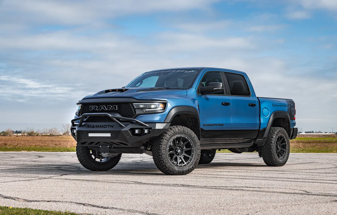 Photo wallpaper Pickup, Hennessey, RAM, Last Stand, Mammoth 1000, Hennessey Mammoth 1000, 2024