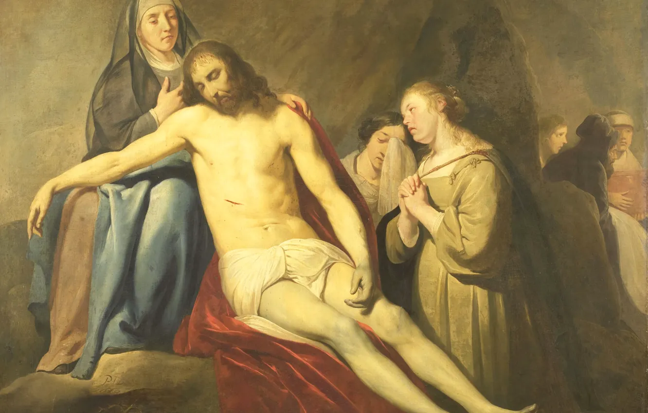 Photo wallpaper picture, mythology, The Lamentation Of Christ, Pieter de Grebber