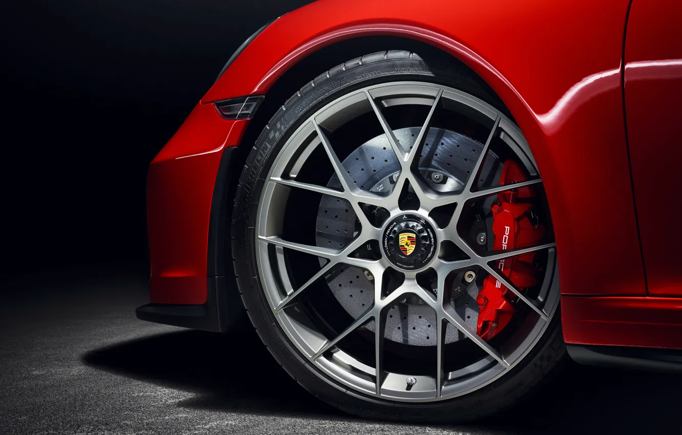 Photo wallpaper wheel, 911, Porsche, 2018, Speedster, Concept II