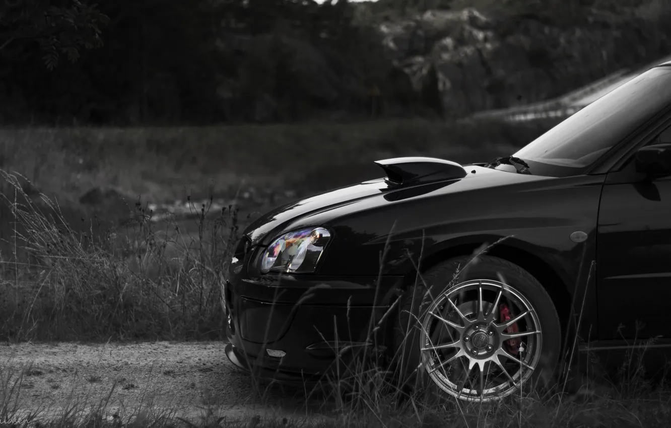 Photo wallpaper Subaru, WRX, STI