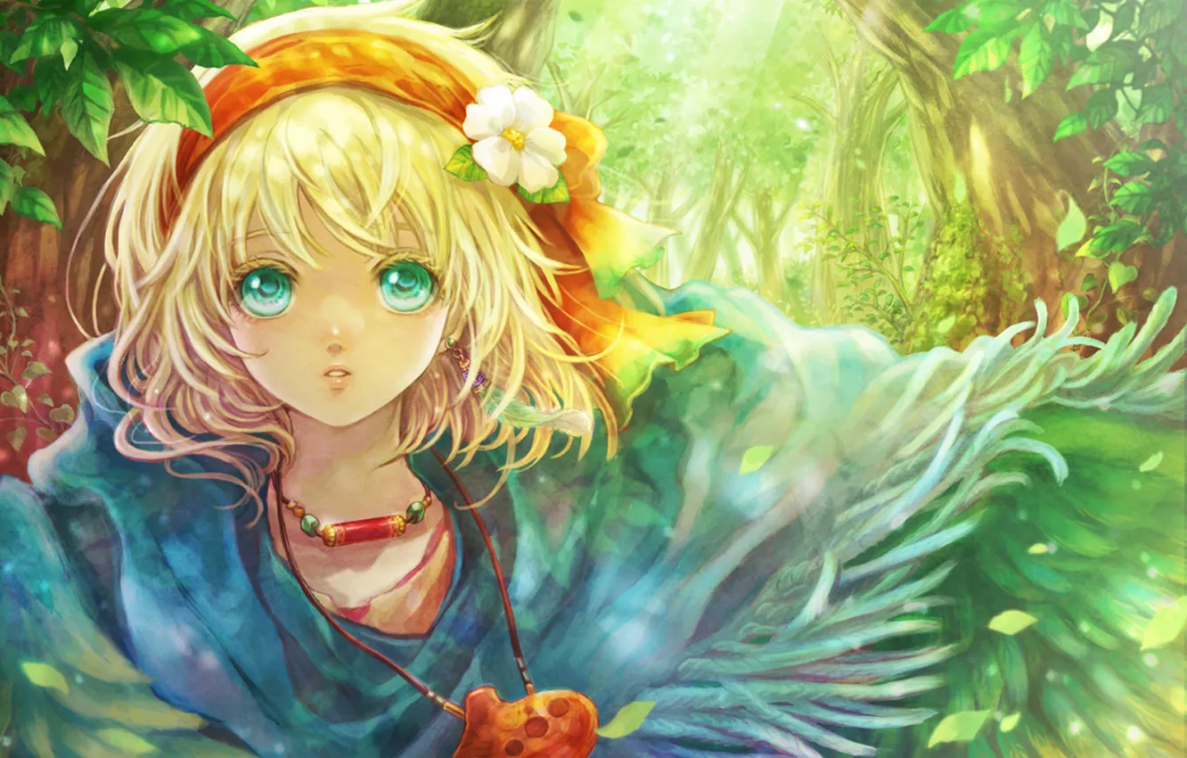 Photo wallpaper blonde, vocaloid, kagamine rin