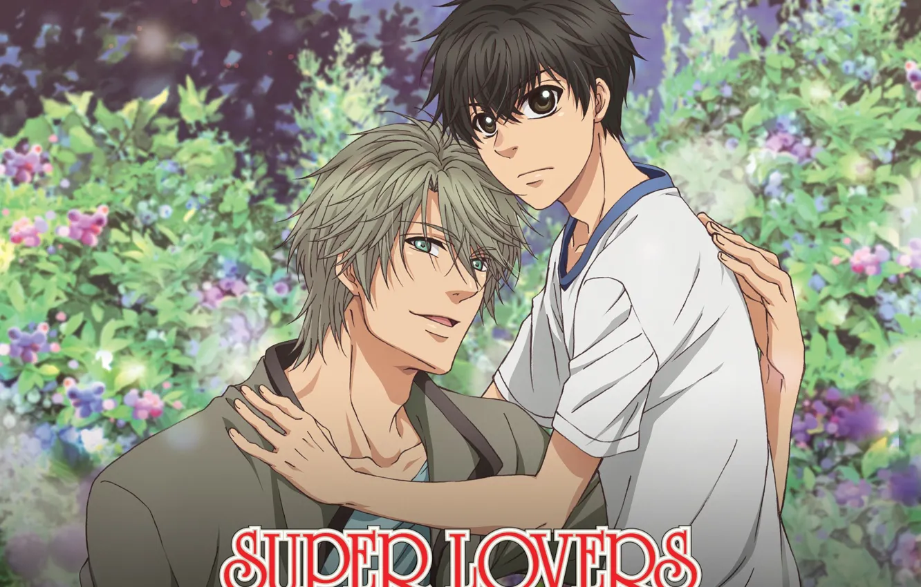 Photo wallpaper background, guys, Super Lovers