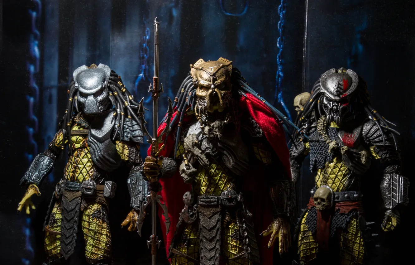 Photo wallpaper toy, predator, figurine, thing