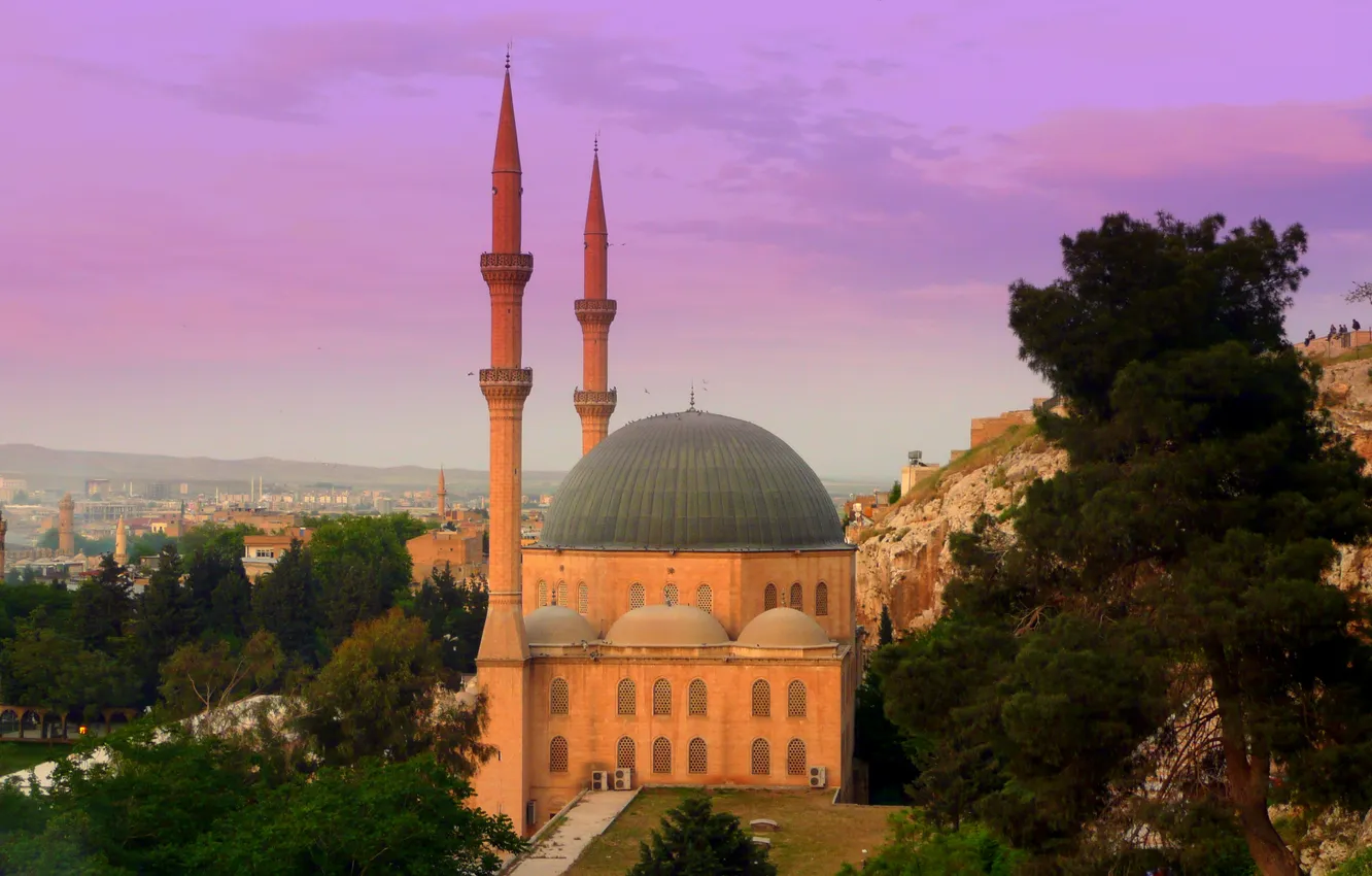 Photo wallpaper Mosque, Mosque, Architecture