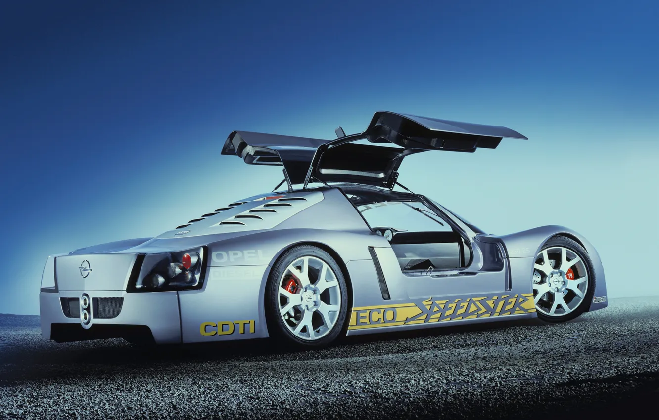 Photo wallpaper Concept, Opel, prototype, the concept car, 2002, racing car, Eco Speedster, Opel Eco Speedster Concept