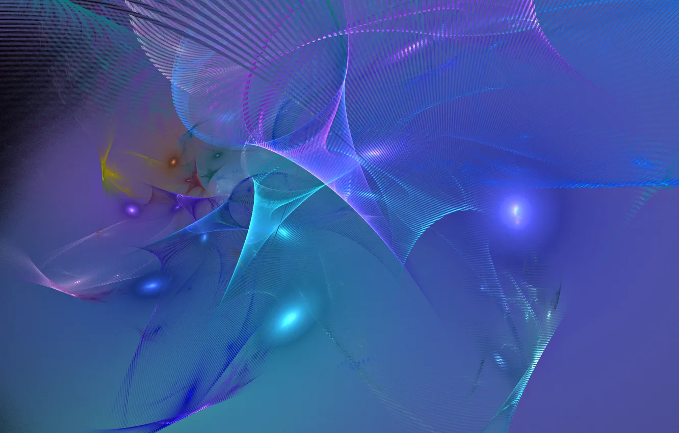 Photo wallpaper rays, line, color, figure, the volume