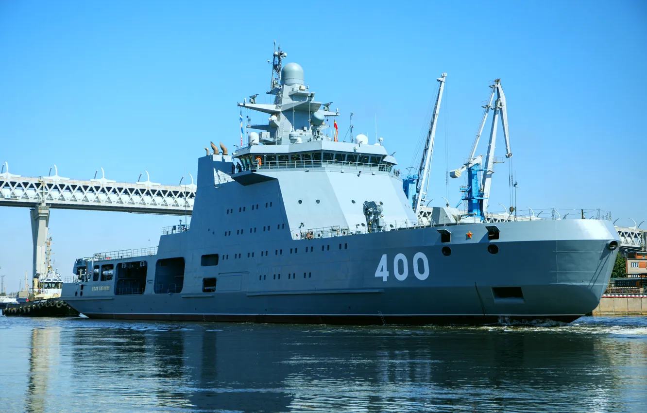 Photo wallpaper patrol ship, Ivan Papanin, ice class