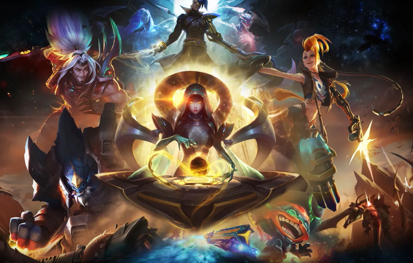 Photo wallpaper the game, heroes, game, character, character, League of Legends, LOL, League Of Legends