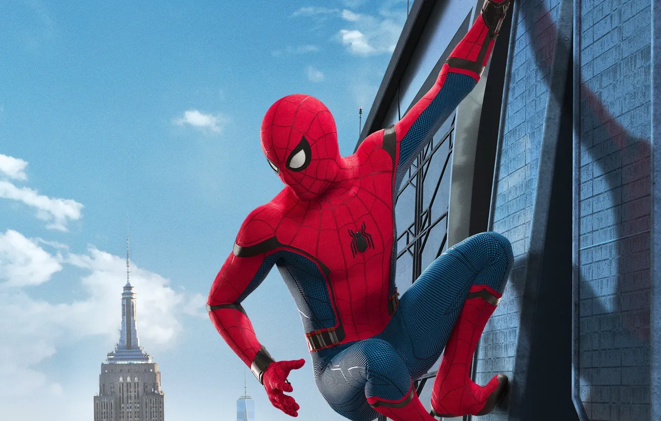 Photo wallpaper Marvel Comics, Movie, Tom Holland, Spider-Man: Homecoming, Spider-man: the Return Home
