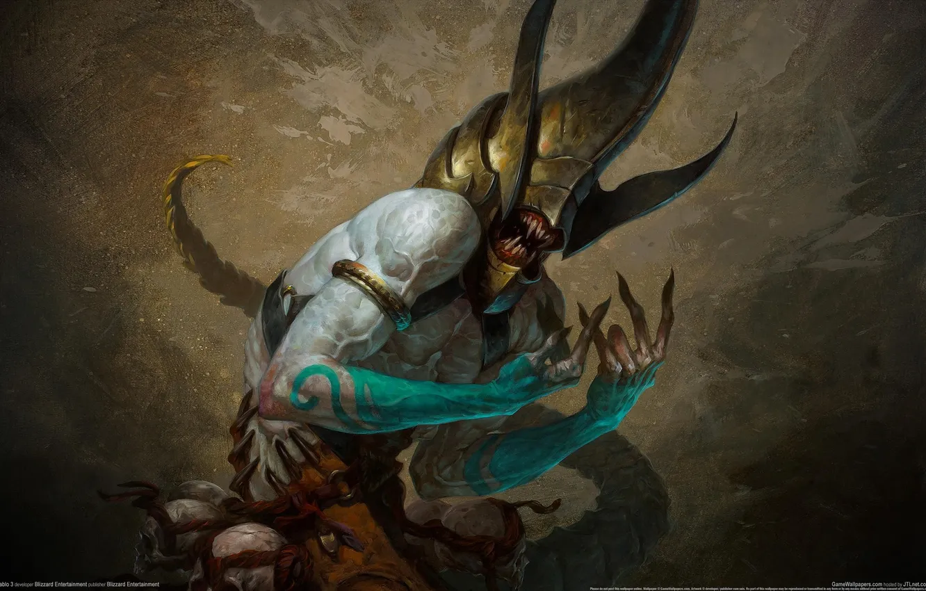 Photo wallpaper Diablo III, Witch Doctor, witch doctor