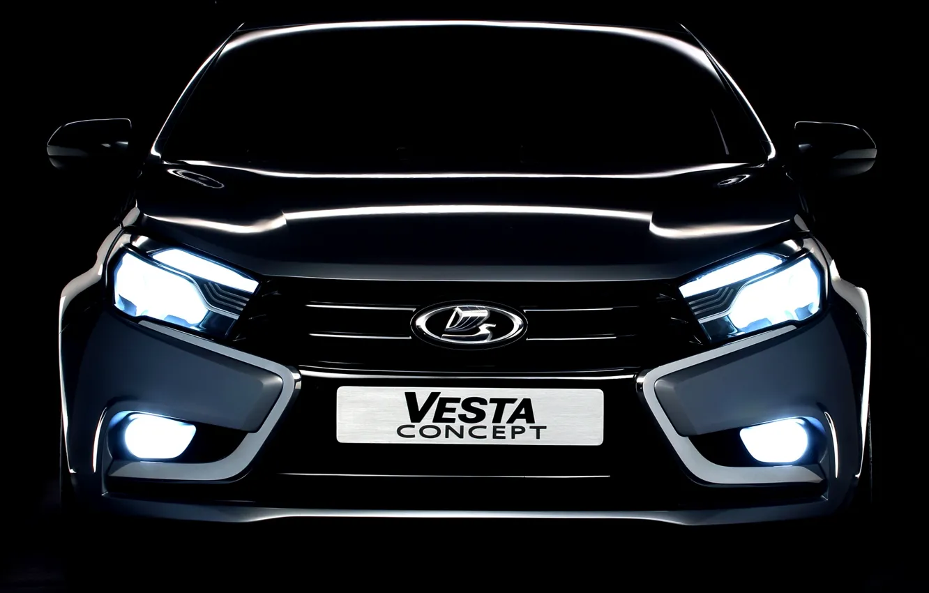 Photo wallpaper Concept, Lada, vaz, Vesta