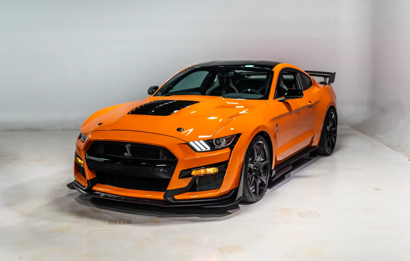 Photo wallpaper Mustang, Ford, Shelby, GT500, 2020
