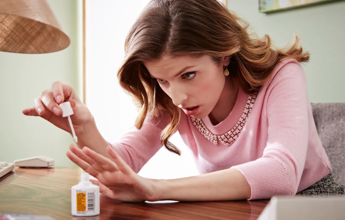 Photo wallpaper makeup, actress, hairstyle, brown hair, pink, jacket, photoshoot, 2014