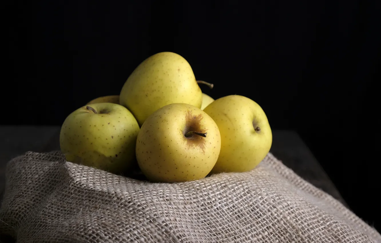 Photo wallpaper apples, food, fruit