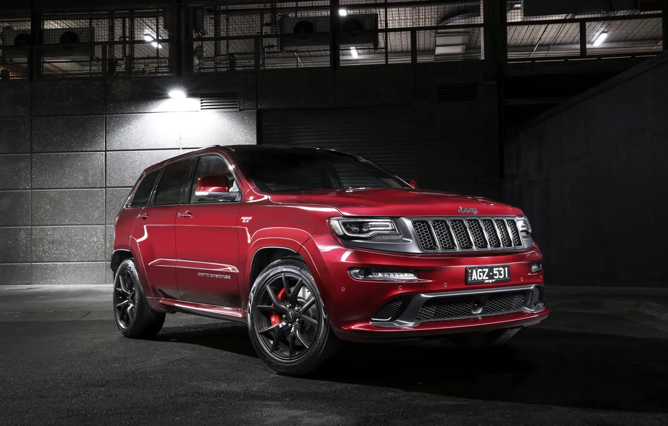 Photo wallpaper jeep, SUV, Grand Cherokee, Jeep, Grand Cherokee