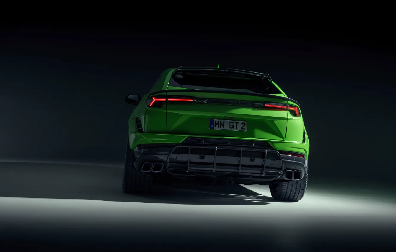 Photo wallpaper Lamborghini, rear, Urus, Novitec Lamborghini Urus Performante