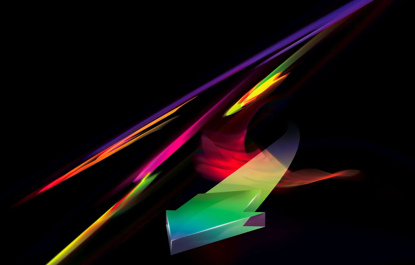 Photo wallpaper line, abstraction, abstract, arrows