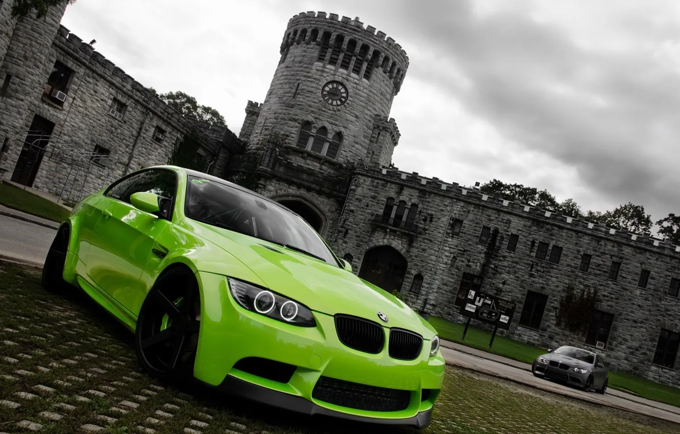 Photo wallpaper auto, photo, Wallpaper, BMW, BMW, cars, yard, cars