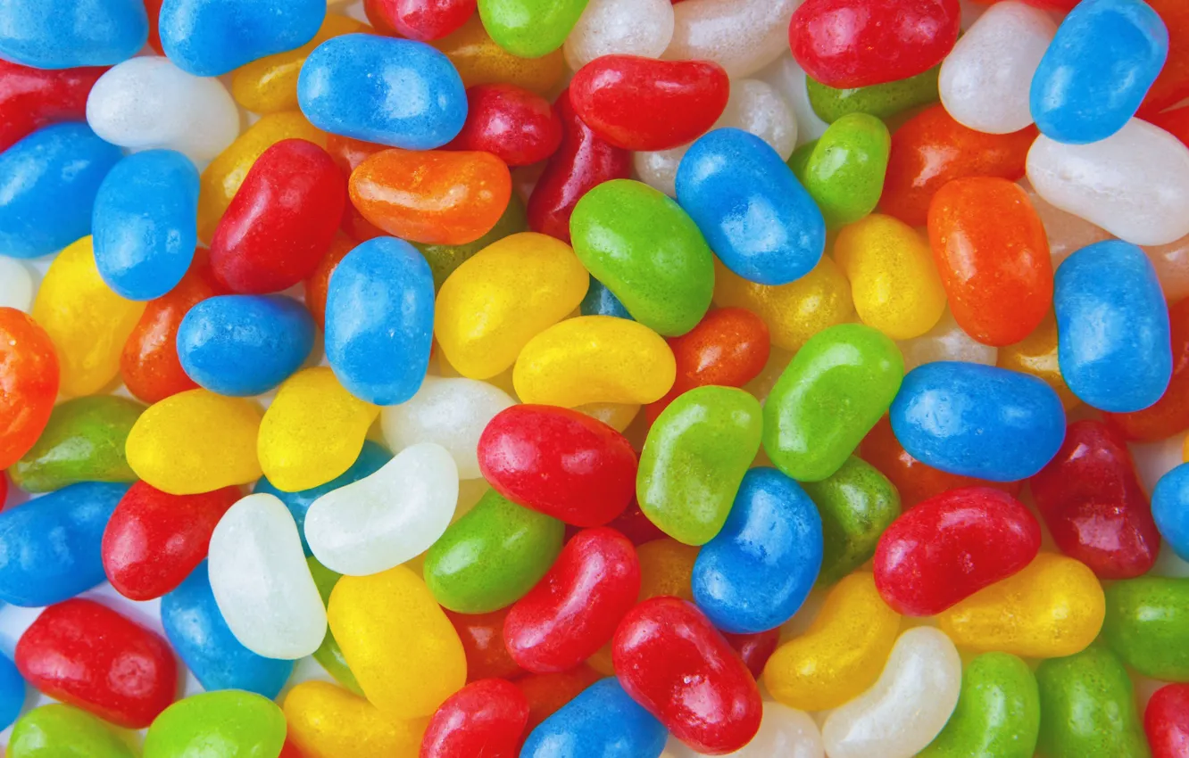 Photo wallpaper paint, food, texture, candy, pills