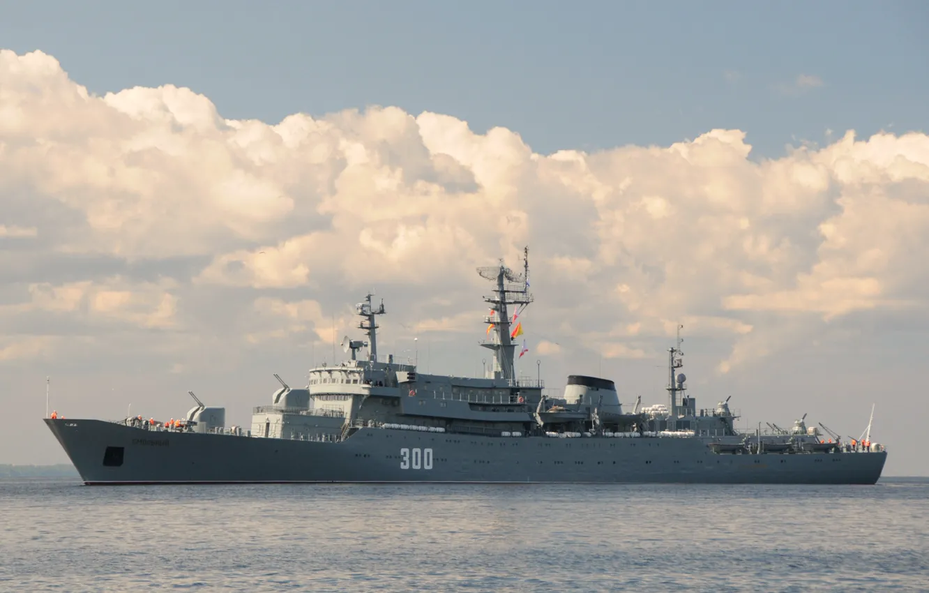 Photo wallpaper ship, training, Smolny