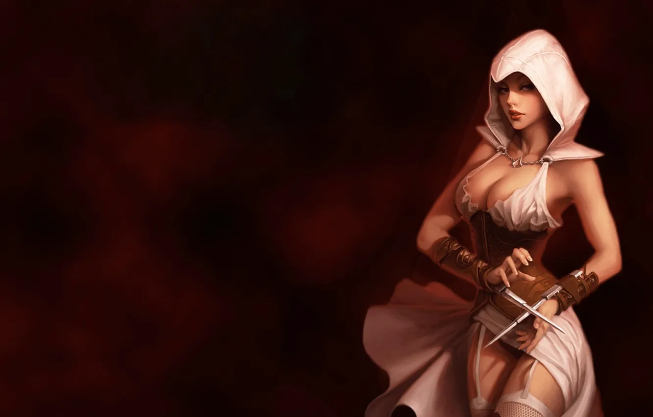 Photo wallpaper girl, order, Assassin's Creed, the assassinku, assassins