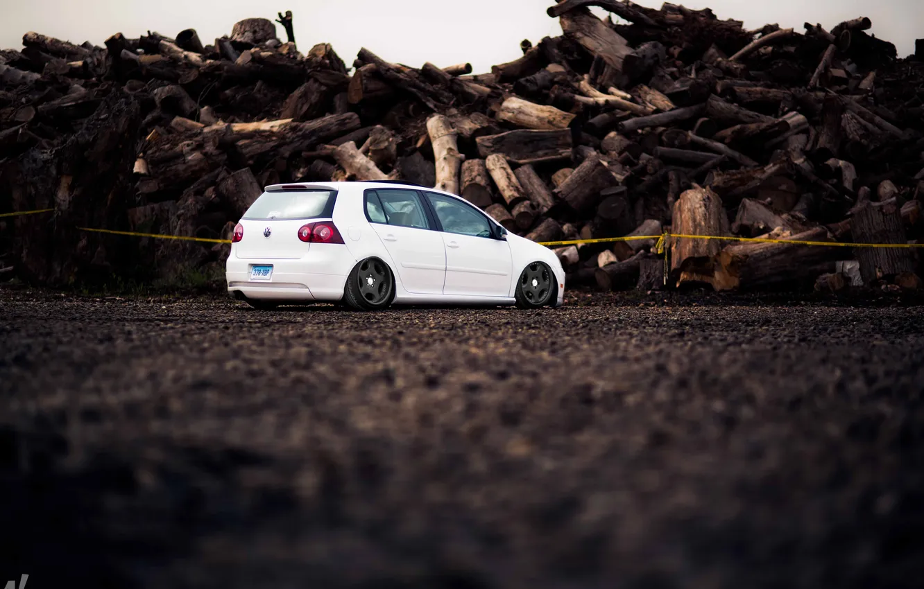 Photo wallpaper tuning, Volkswagen, Golf, golf, GTI