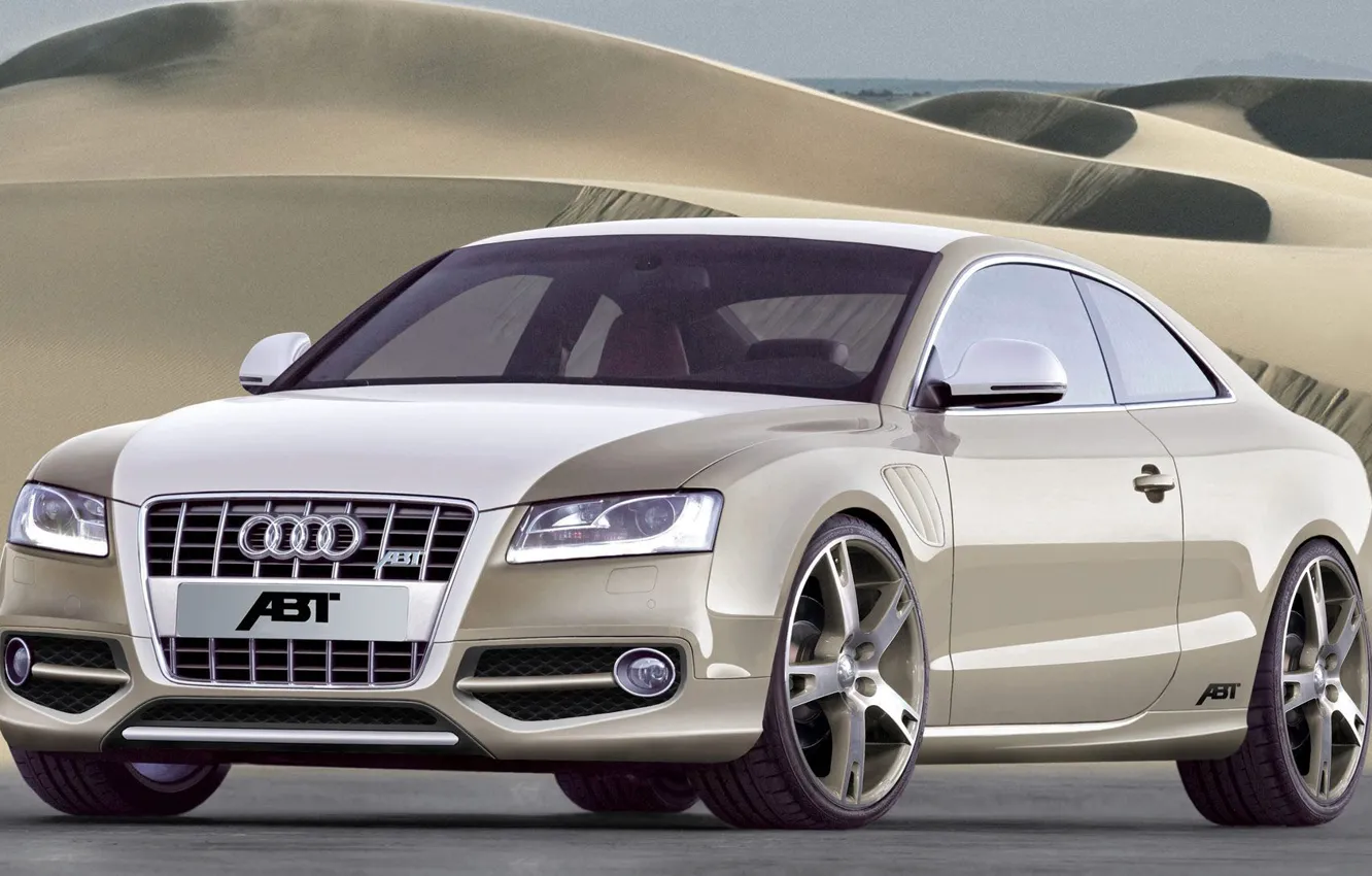 Photo wallpaper Audi, WHITE, ABBOT, AS5, BEIGE