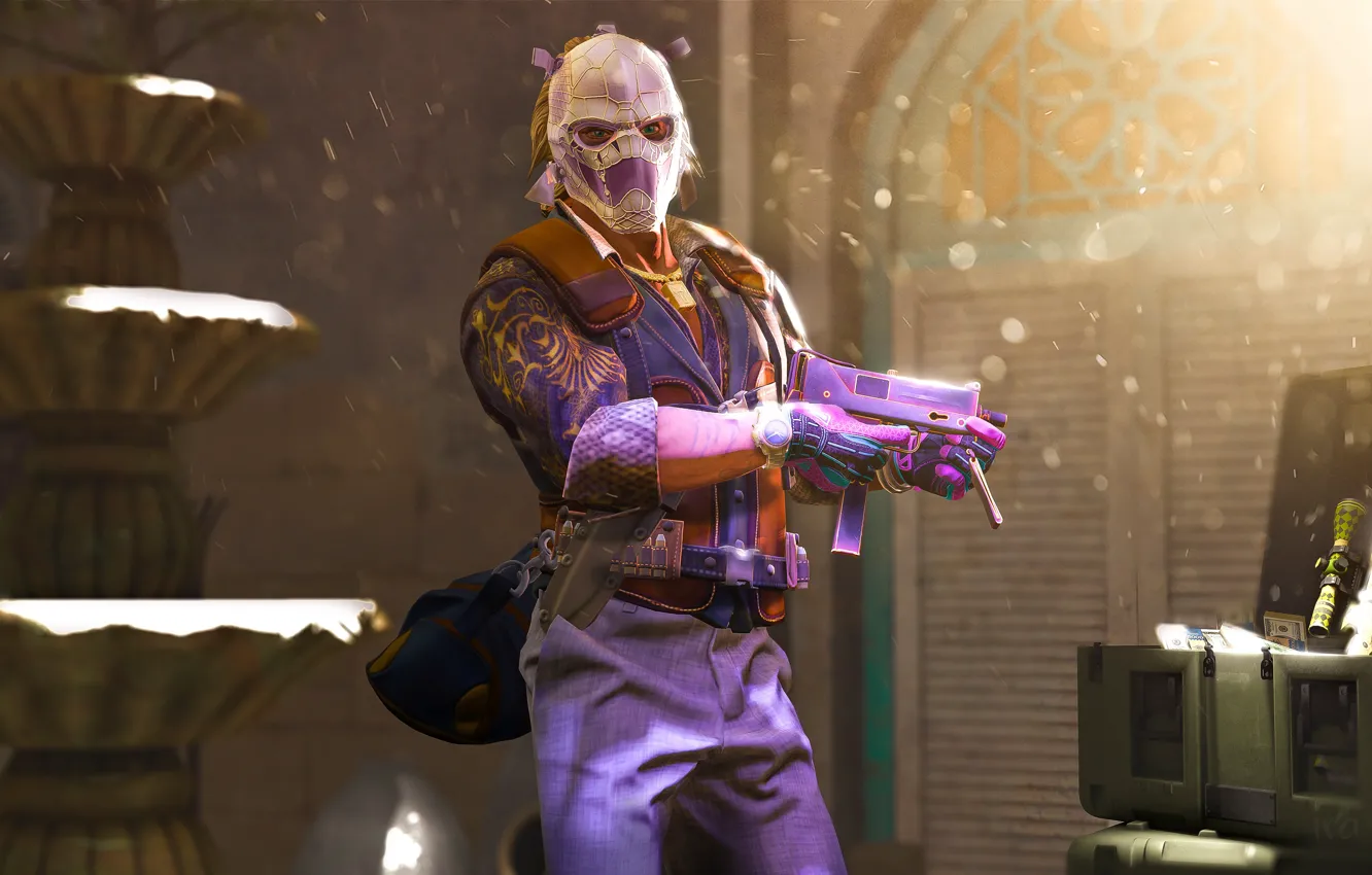 Photo wallpaper Counter Strike Global Offensive, CS: GO, Wallpaper 4k