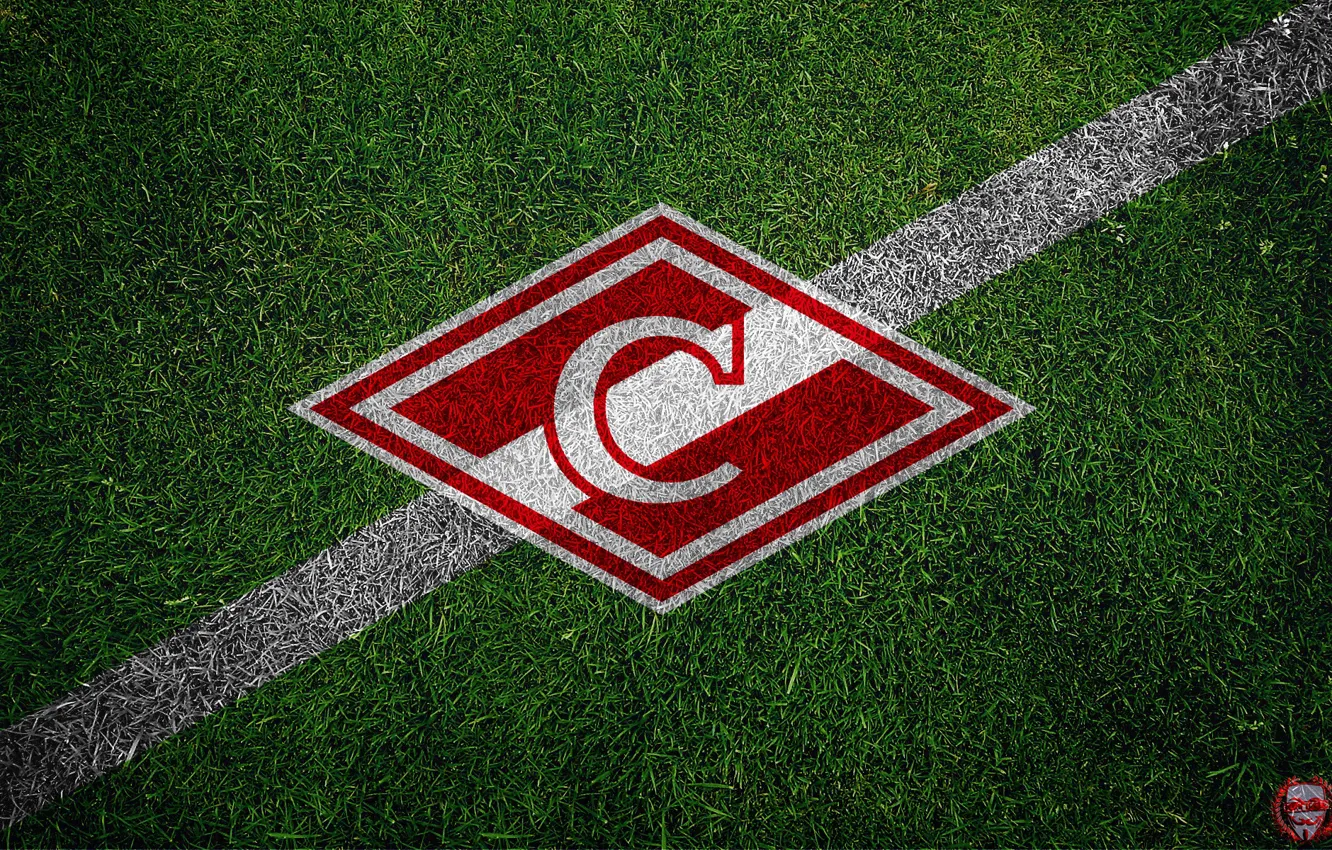 Photo wallpaper grass, background, lawn, football, sport, logo, top, meat