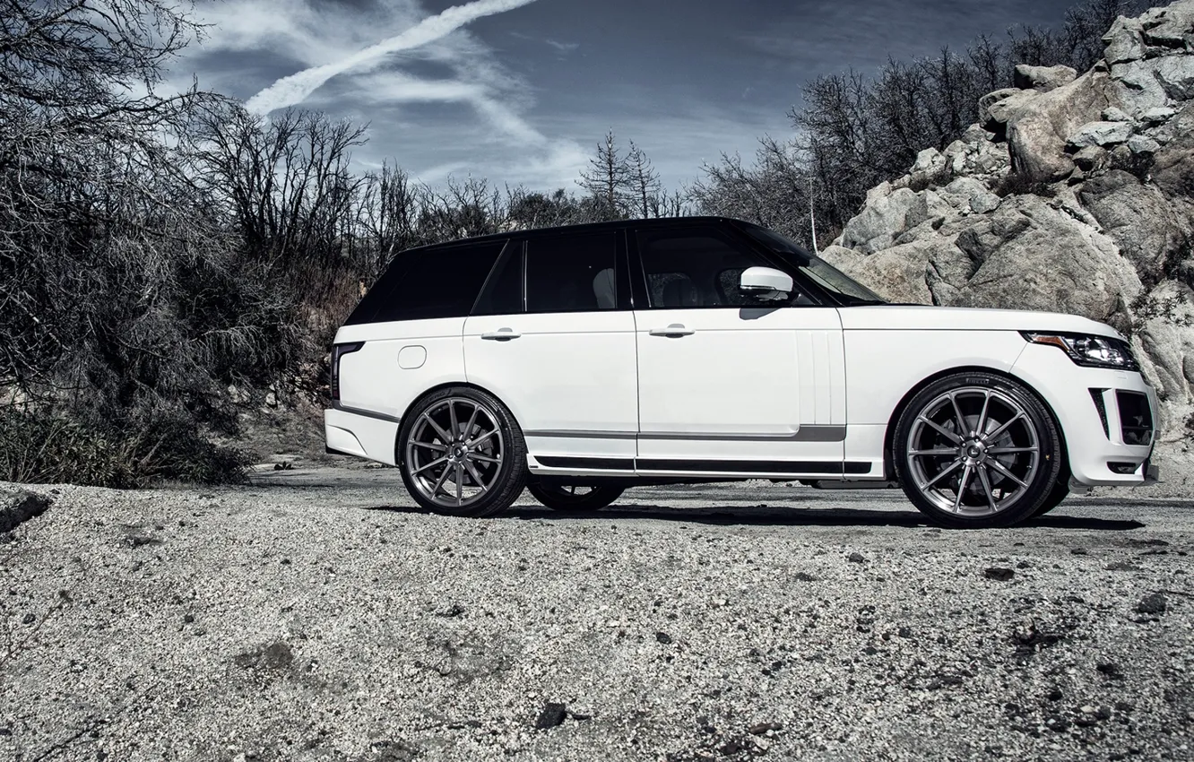 Photo wallpaper Land Rover, Range Rover, land Rover, range Rover, Vogue, 2015