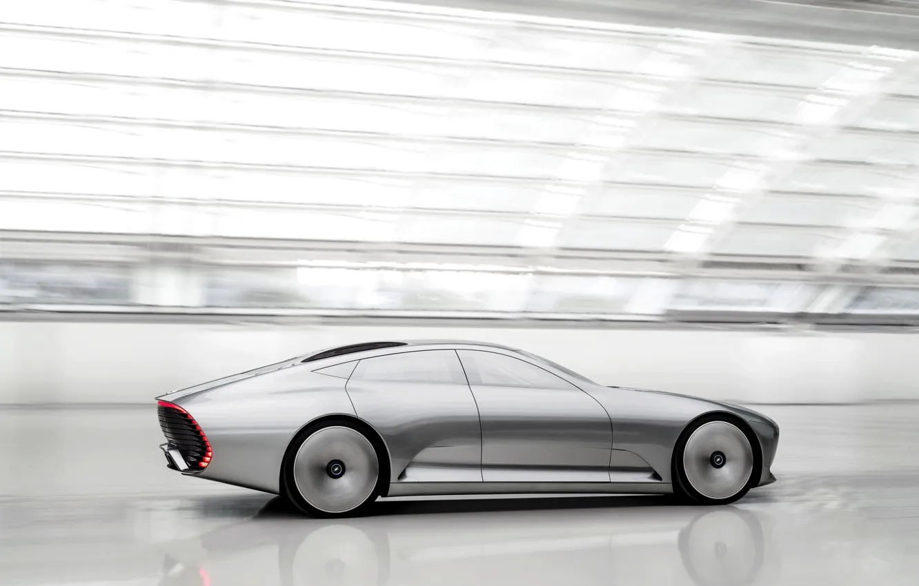 Photo wallpaper Mercedes-Benz, speed, 2015, Intelligent Aerodynamic Automobile, Concept IAA