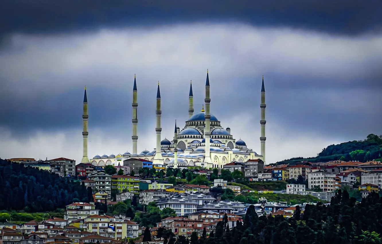 Photo wallpaper mosque, Istanbul, Turkey